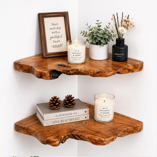 Floating corner shelf - corner,