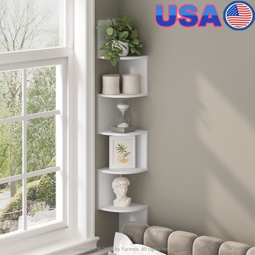 Tier floating corner shelf - corner,