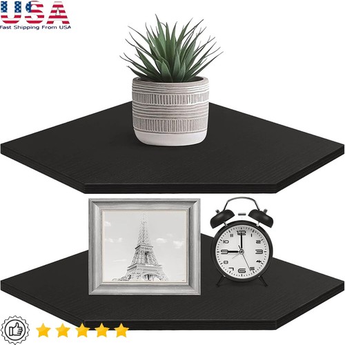 Corner floating shelves rustic - corner,