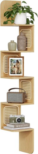 Tier corner shelf wall - 5-tier,