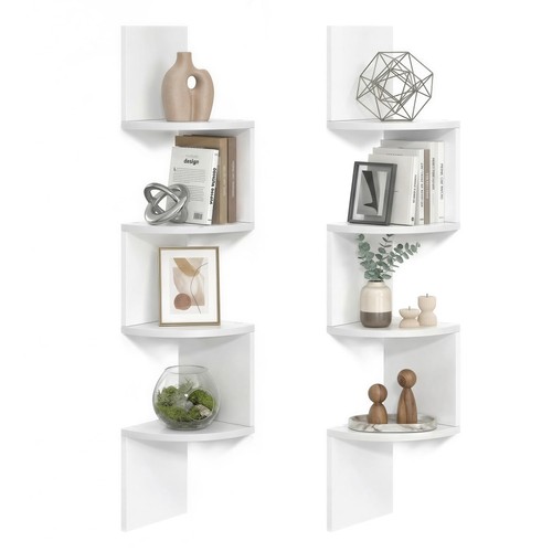 Set corner shelves wall - set, of