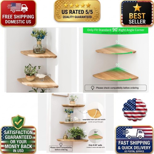 Corner wall shelves - shelves, of