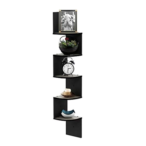 Corner floating book - book, shelves