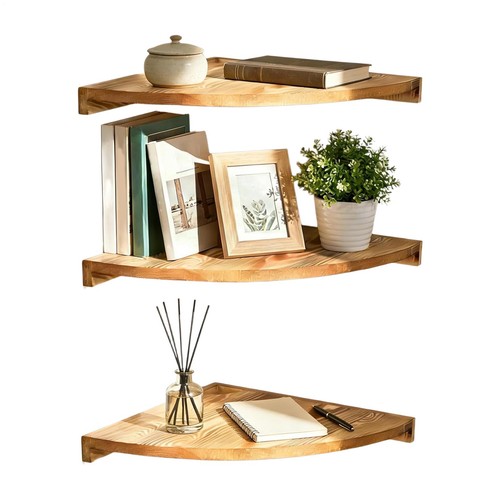 Floating corner shelf shelves - floating,