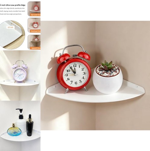 Small metal floating corner - metal,