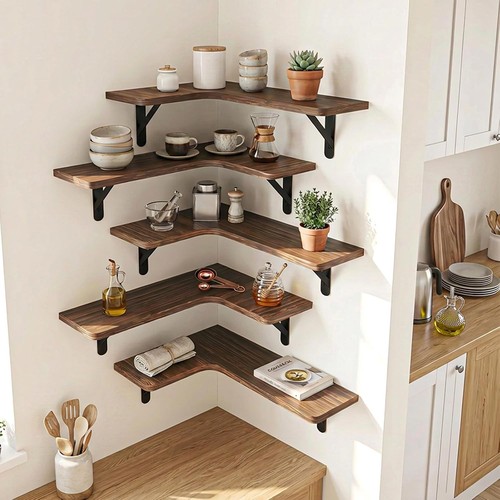 Corner floating shelves for - corner,
