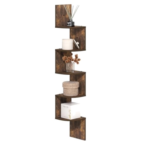 Corner floating book shelves - corner,