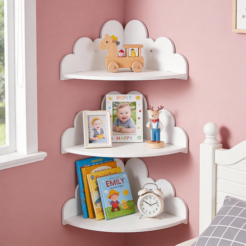 White cloud floating corner - cloud,