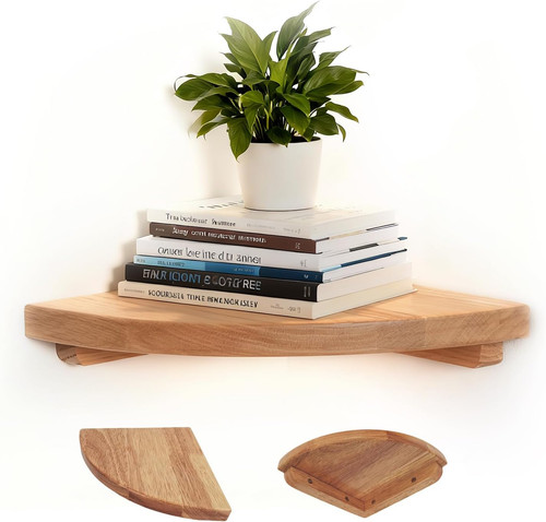 Inch natural wood corner - natural,