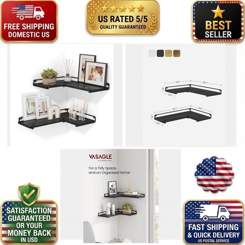 Vasagle corner floating wall - floating,