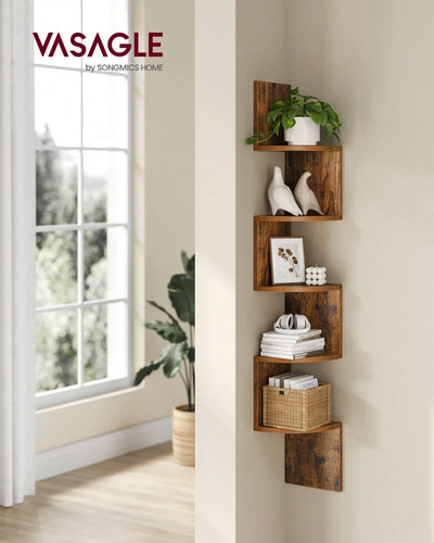 Vasagle corner shelf - vasagle, wall