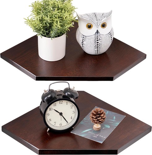 2pc walnut corner - 2pc, floating