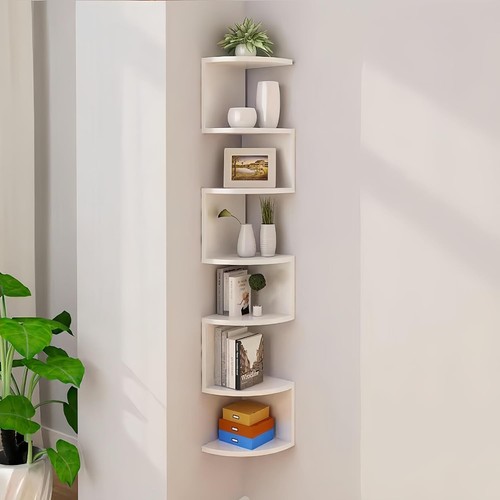 Corner shelf tier floating - corner, 7