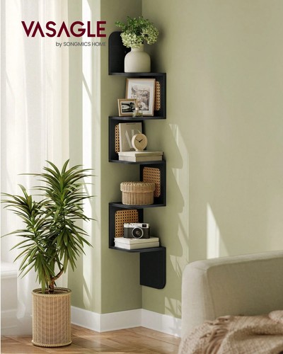 Tier floating corner shelf - floating,