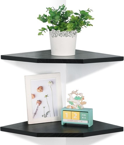 Corner wall shelves set 2 - corner,