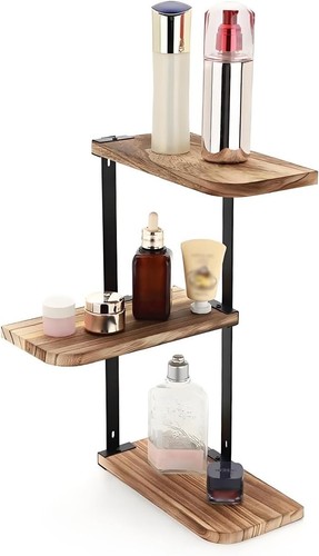 Corner shelf tier floating - shelf,