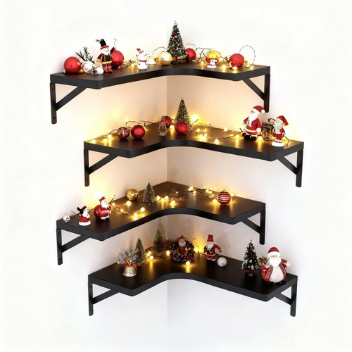 Set black hardwood - set, 4