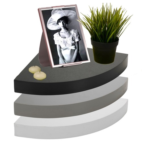 Floating wooden wall mount - 3,