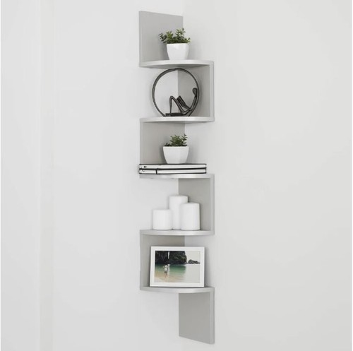 Grey tier corner floating - corner,